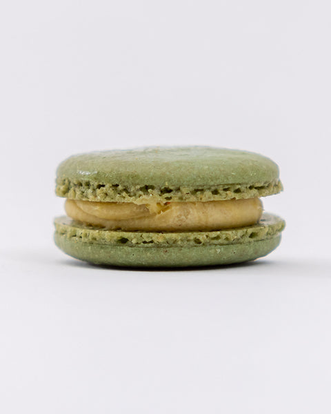 24 Pistachio French Macarons