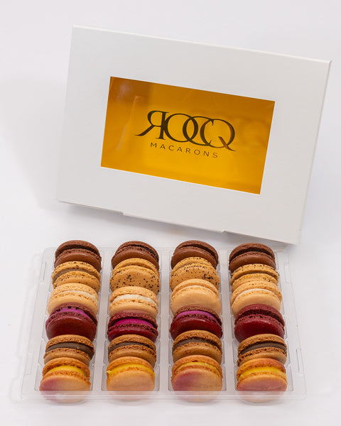 24 French Macarons - Designer Collection