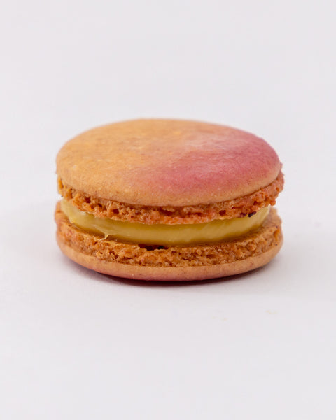 24 Passion Fruit French Macarons