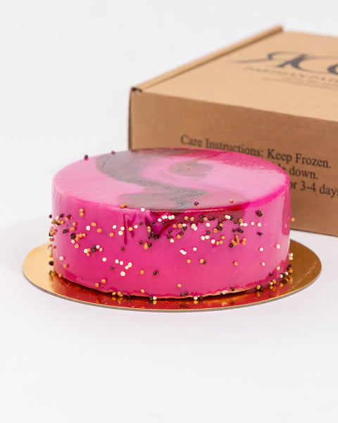 Raspberry Mousse Chocolate Cake