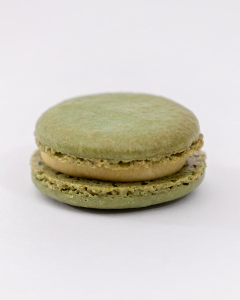 24 Pistachio French Macarons