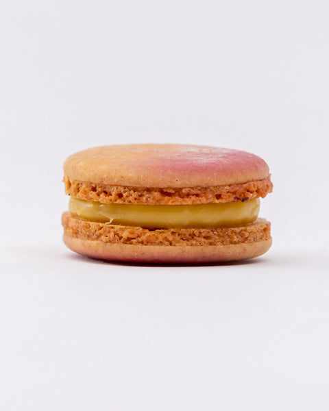 24 Passion Fruit French Macarons
