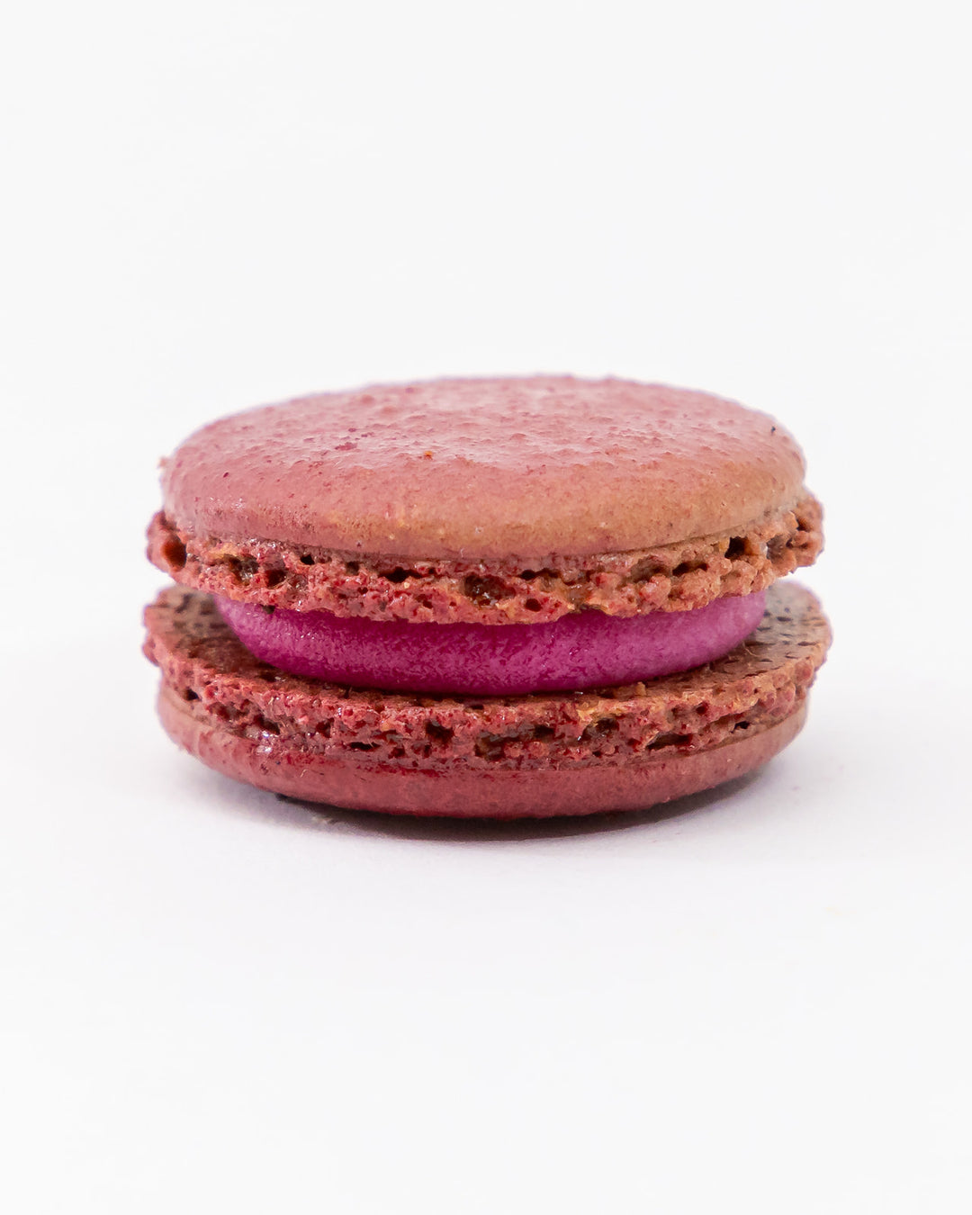 24 Red Velvet French Macarons – Rocq Macarons