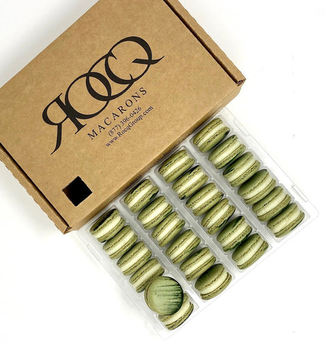 24-Pack French Macarons Single Flavor Wholesale Box