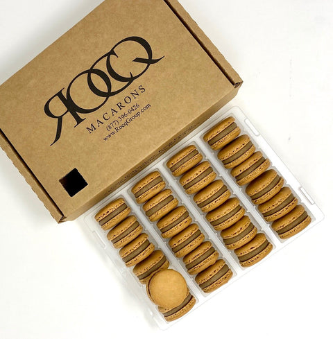 24-Pack French Macarons Single Flavor Wholesale Box